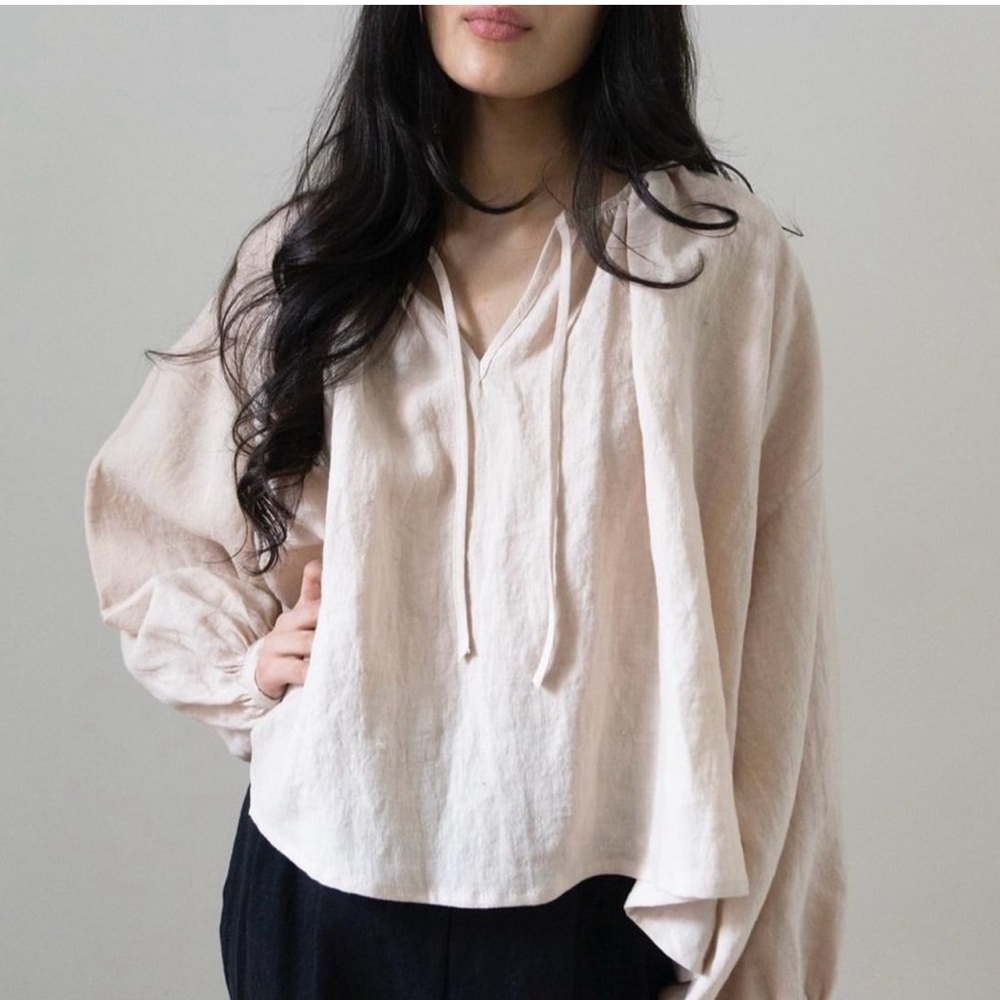 Ovate striped Blouse